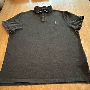 Men’s Polo Ralph Lauren Charcoal Polo Shirt Size XXL